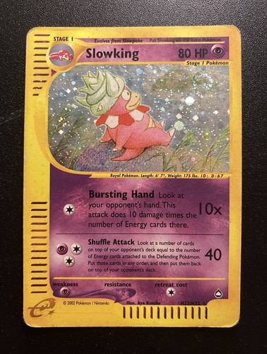 Pokemon card slowking - pokemon, card-slowking