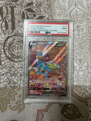Pokemon tcg psa machamp v - tcg,