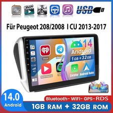 Per Peugeot 208/2008 2012-2018