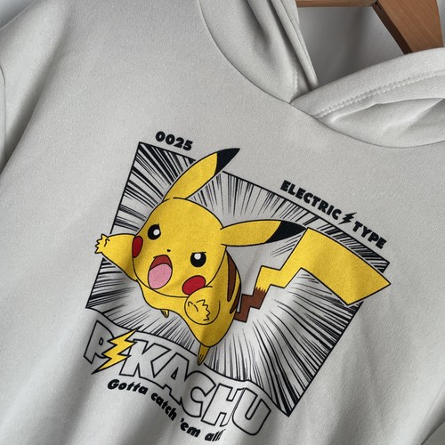 Felpa con cappuccio pikachu - cappuccio,