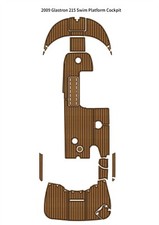 Tappetino da pavimento Glastron 215 2009 piattaforma nuoto abitacolo barca schiuma EVA teak ponte