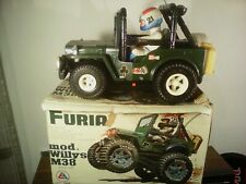 BEL GIOCATTOLO VINTAGE : FUORISTRADA   ' FURIA MOD. WILLYS  M38 '   !!