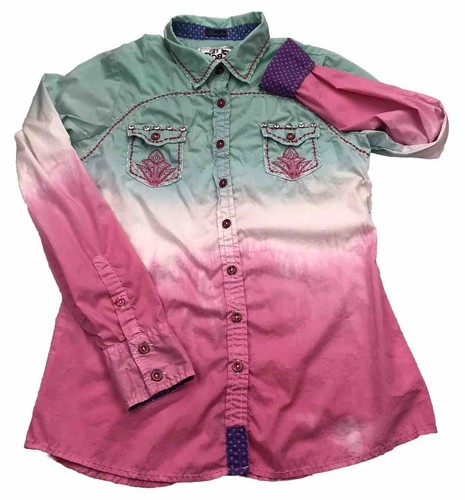 Roar western camicia bottoni - roar,