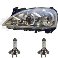 Faro Alogeno Sinistro Per Opel Corsa C F08 F68 1.2 1.0 Vauxhall 1.3 CDTi