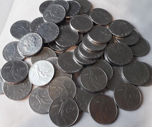 Italie lire 1954 1989 - 50,