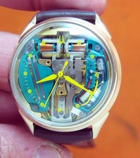 Accutron spaceview 10kt 214h - accutron,