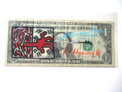 Warhol haring 1us - b), a.