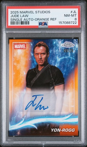 Jude law 2025 topps chrome - 2025,