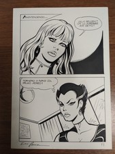 Tavola ORIGINAL Art Giovanni ROMANINI 1983 ULULA Supplemento al n. 21 firmata