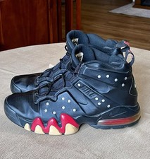 Nike Air Max Sneakers Uomo 8.5 Nero Basket Max Barkley Hyperfuse 488119-061