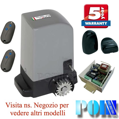 Kit motore cancello scorrevole - kit,