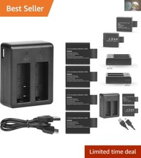 Recharge on-the-go: 4 x 900mAh