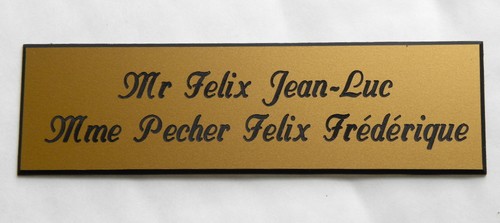 Placca incisa personalizzata - incisa,