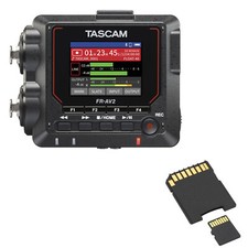 Registratore audio Tascam FR-AV2 con scheda di memoria