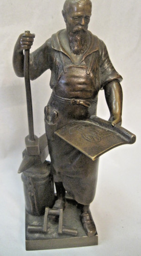 Bronzo antico statua - antico.,