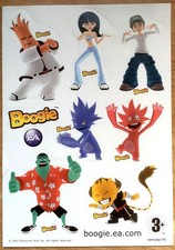 BOOGIE - STICKERS OFFICIELS EA