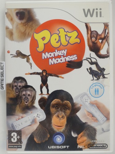 Petz monkey madness nintendo - petz,