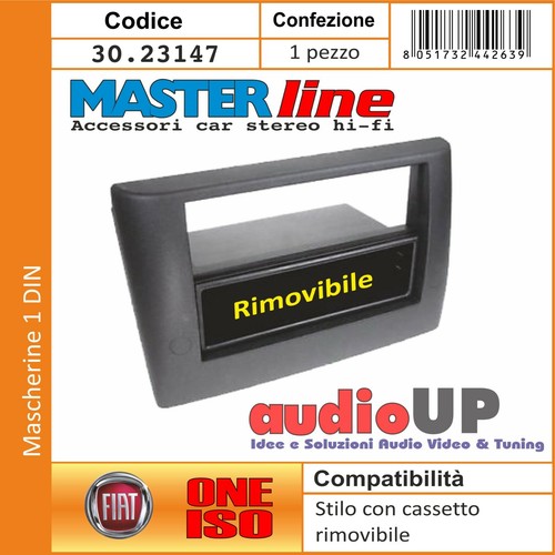 Mascherina autoradio din - 1,