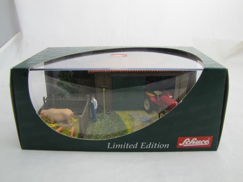 02617 schuco diorama fattoria - diorama,