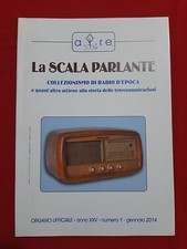 RADIO D'EPOCA a VALVOLE ANTICA - Rivista LA SCALA PARLANTE Gennaio 2014 AIRE