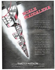 PUBBL.1940 OFFICINE MADDALENA