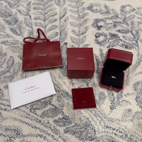 Anello cartier love piccolo - love, in