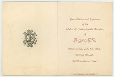1884 Williams College Sigma