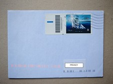 busta viaggiata con francobollo del 2023 - Tender To - nave Italiana - C.B. 2297