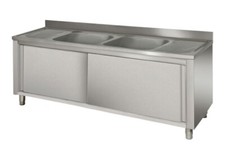 Lavello armadiato acciaio inox - lavello,