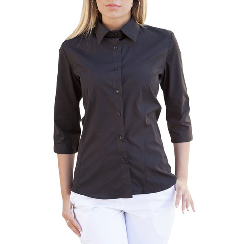 Camicia donna slim fit - , manica