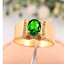 Anello Lab Credit Smeraldo