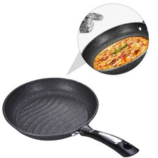  Tegami in Ghisa Pentola Piccola Antiaderente Padelle Padella Piatta