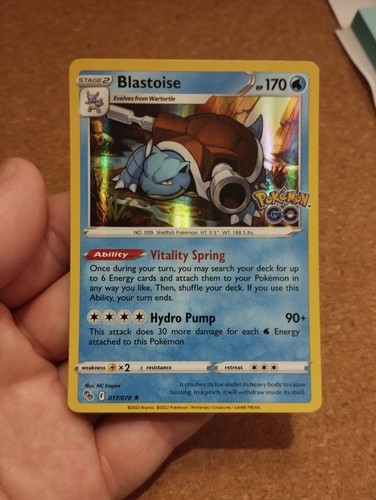 Blastoise 017 078 - blastoise, holo