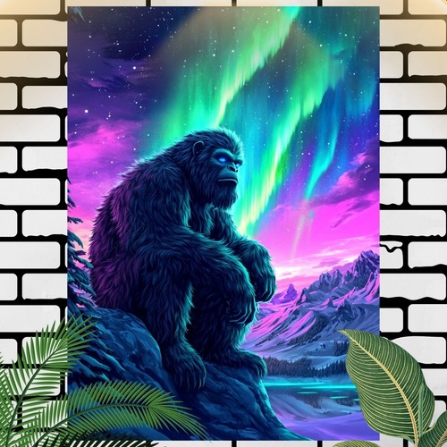 Poster bigfoot con - poster,
