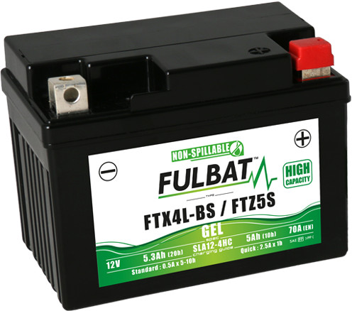 Bateria moto fulbat gel - de,
