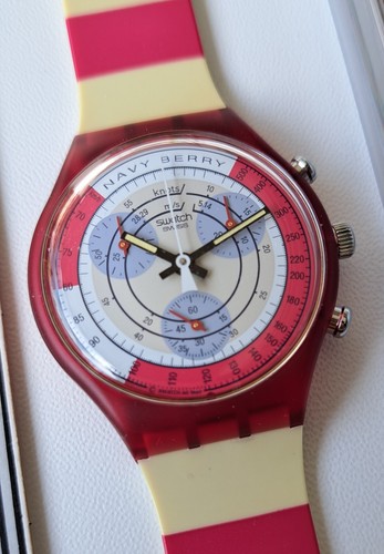Swatch chrono scr100 - -, navy