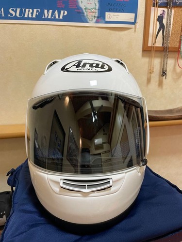 Arai full face - full, white