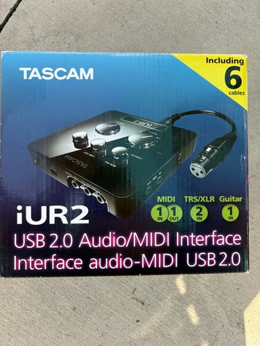 Tascam iur2 usb 0 - tascam,