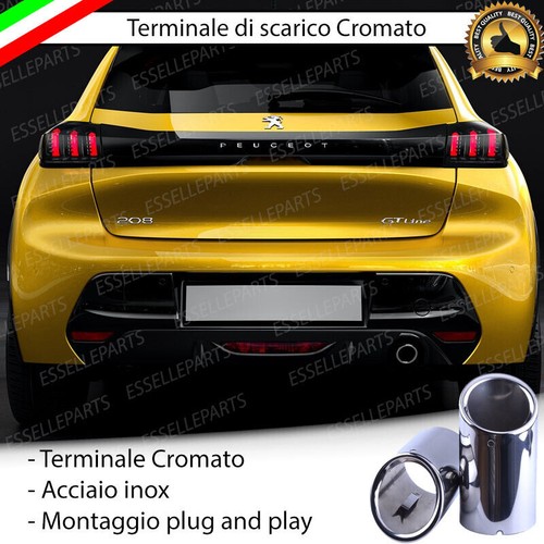 Terminale scarico cromato - terminale,