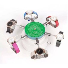 Avvolgitore automatico orologio 110V 6 bracci ciclotest tester strumenti riparazione 6 orologi riparazione