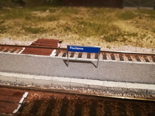 Plastico ferroviario cartelli - plastico,