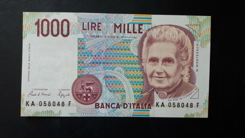 Banconota lire mille - ,