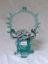 DELIZIOSO, VECCHIO CESTINO IN VETRO DI MURANO DEGLI ANNI '70 VINTAGE. F97