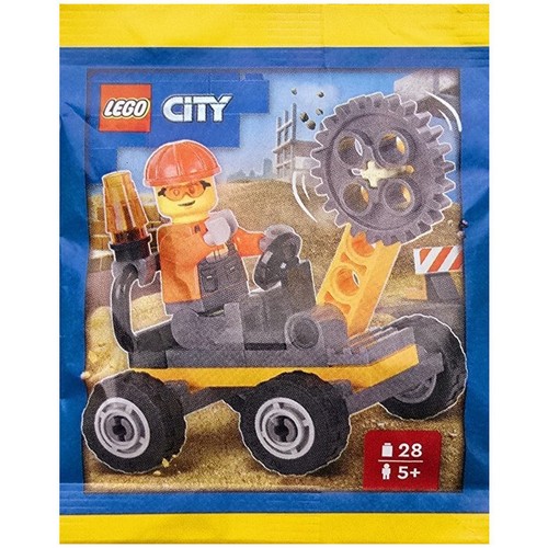 Lego city operaio - lego, costruzioni