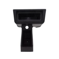 Mobiletto porta radio in plastica nera Fiat 500