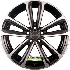 Mak Magma specchio nero 6x15