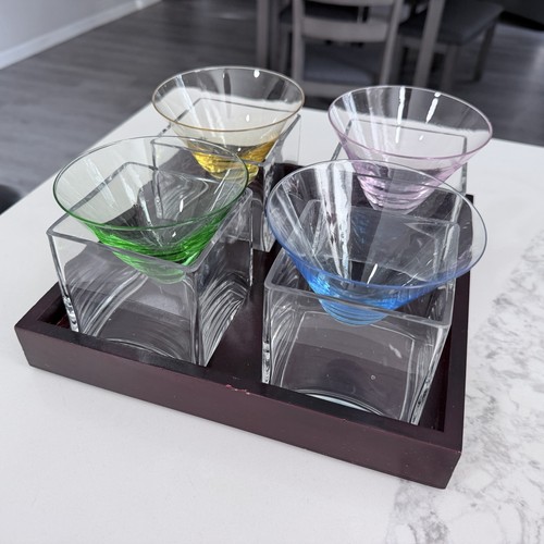 Cubist martini set bicchieri - martini,