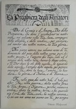 CARTOLINA PREGHIERA DEGLI