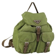 Zaino Prada nylon verde