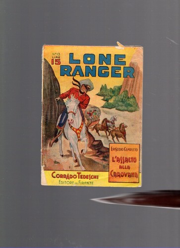 24al fumetto lone ranger - fumetto,